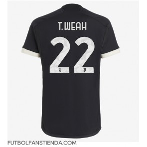 Juventus Timothy Weah #22 Tercera Equipación 2023-24 Manga Corta